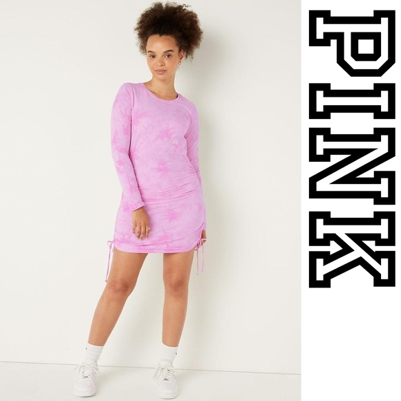 Victoria's Secret Pink- Ruched Side Dress - Picture 4 of 5